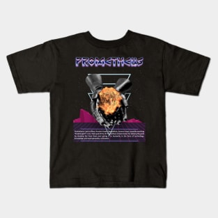 Ancient Greek Gods Mythology -Prometheus Kids T-Shirt